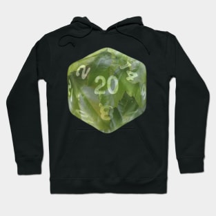 Nat20 Green Leaves Hoodie